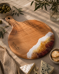 Sunset Resin Pizza Board